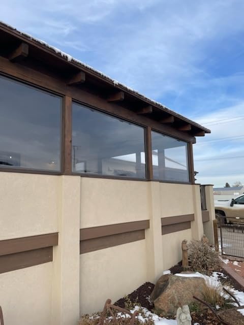 Metro Screenworks Clear Vinyl Roll (Partial) - Marine Grade Vinyl 10 Gauge Sheet - 54-in x 8 Yards - Double Polished Heavy Duty Plastic Sheeting for Windows, Boats, Greenhouse, & More