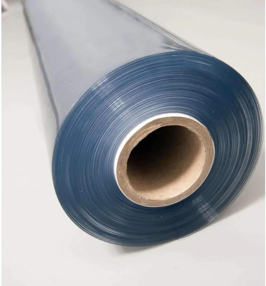 Metro Screenworks Clear Vinyl Roll (Partial) - Marine Grade Vinyl 20 Gauge Sheet - 54-in x 40 Yards - Double Polished Heavy Duty Plastic Sheeting for Windows, Boats, Greenhouse, & More