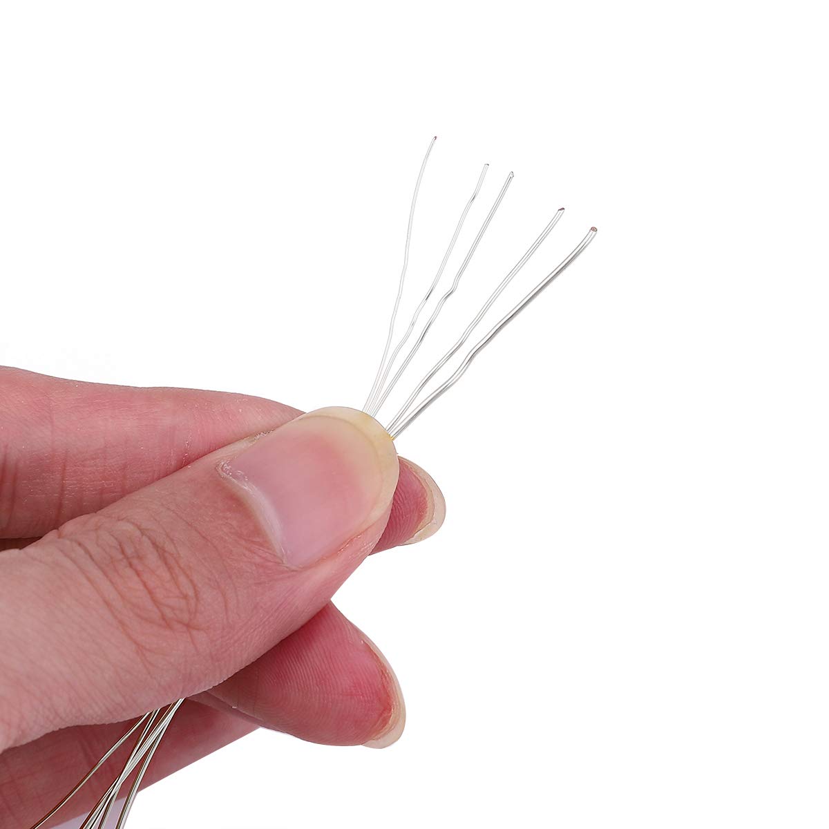 Silver Copper Wire 0.6mm Bead Cord for Bracelet Necklace Charm Beading Jewelry Making 16yard