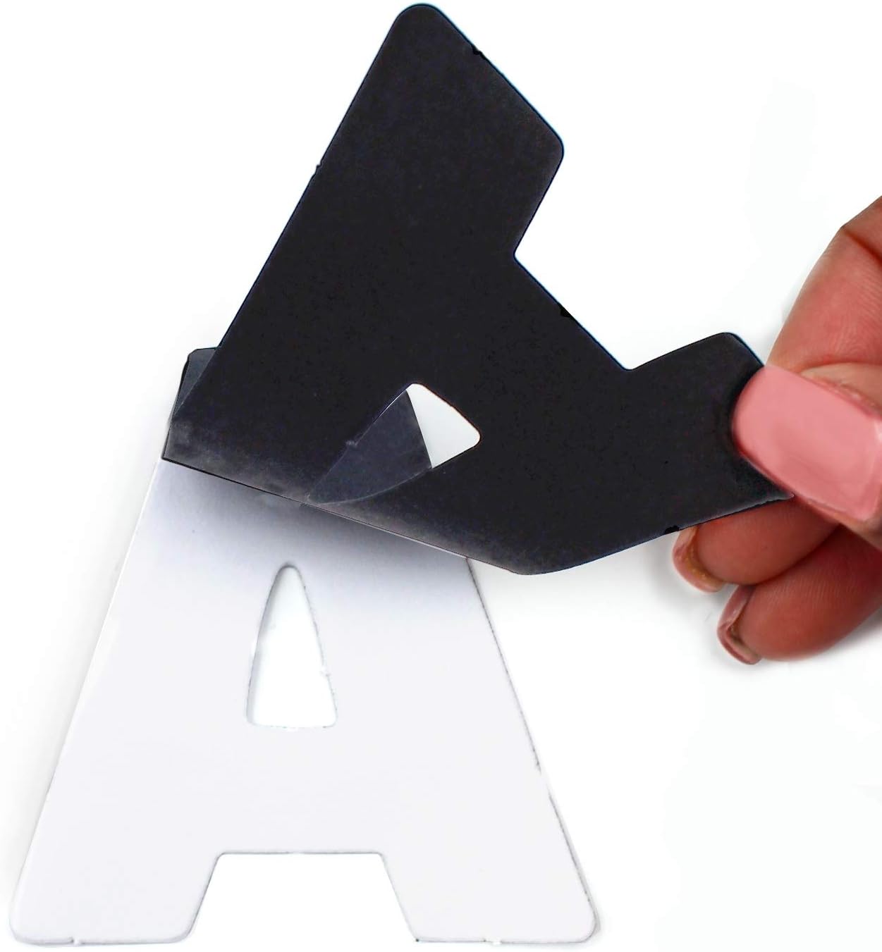 ArtSkills Poster Letters 4” Paper Letters for Poster Board Projects, Classroom Bulletin Boards, Sign Making Supplies, Black/White, 190 Pieces