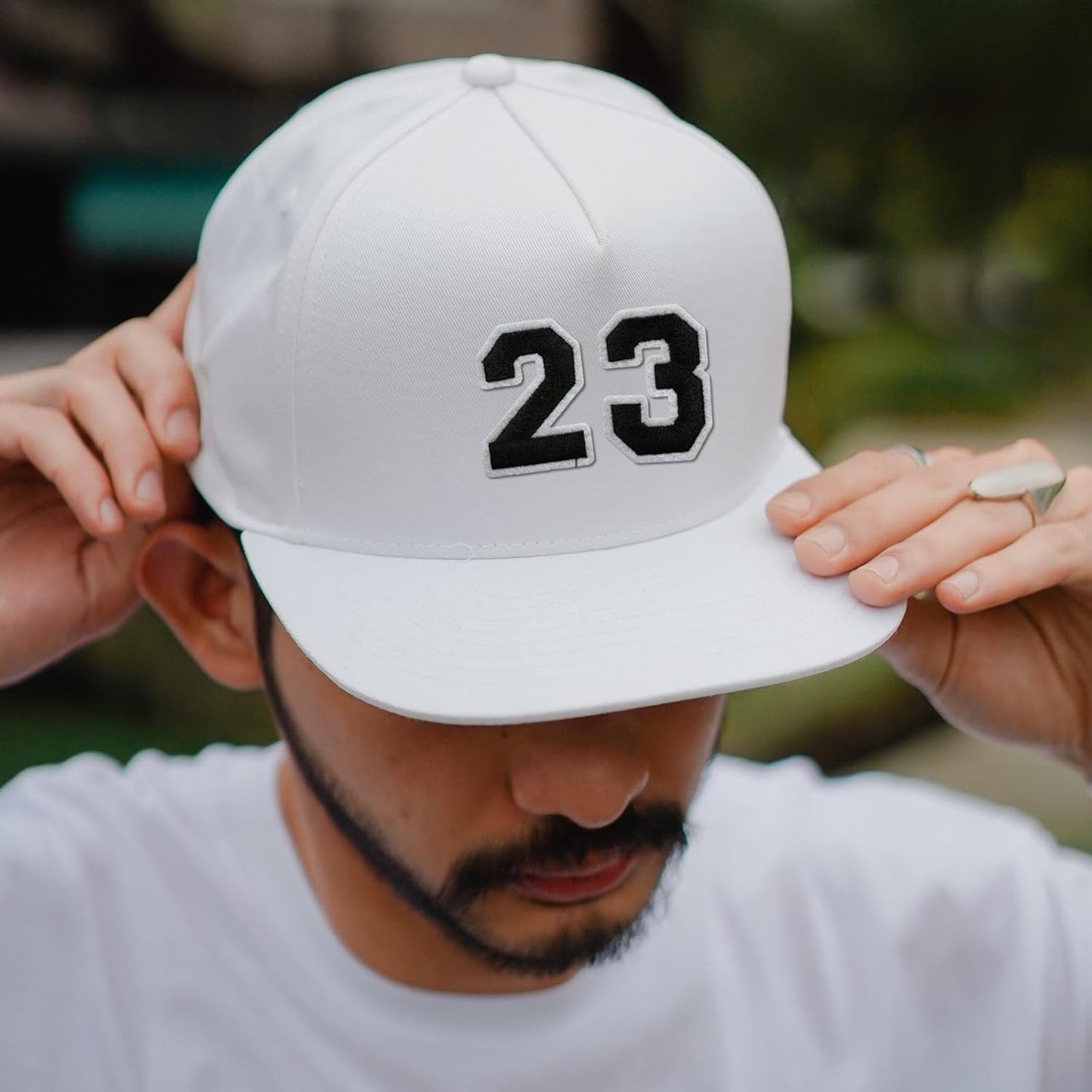 Number Iron On Patches, Numbers 0-9 Embroidery Applique Patch, DIY Decorative Heat Press Patches for Clothing Jeans Jackets Backpacks Hats (Black 50 Pcs)