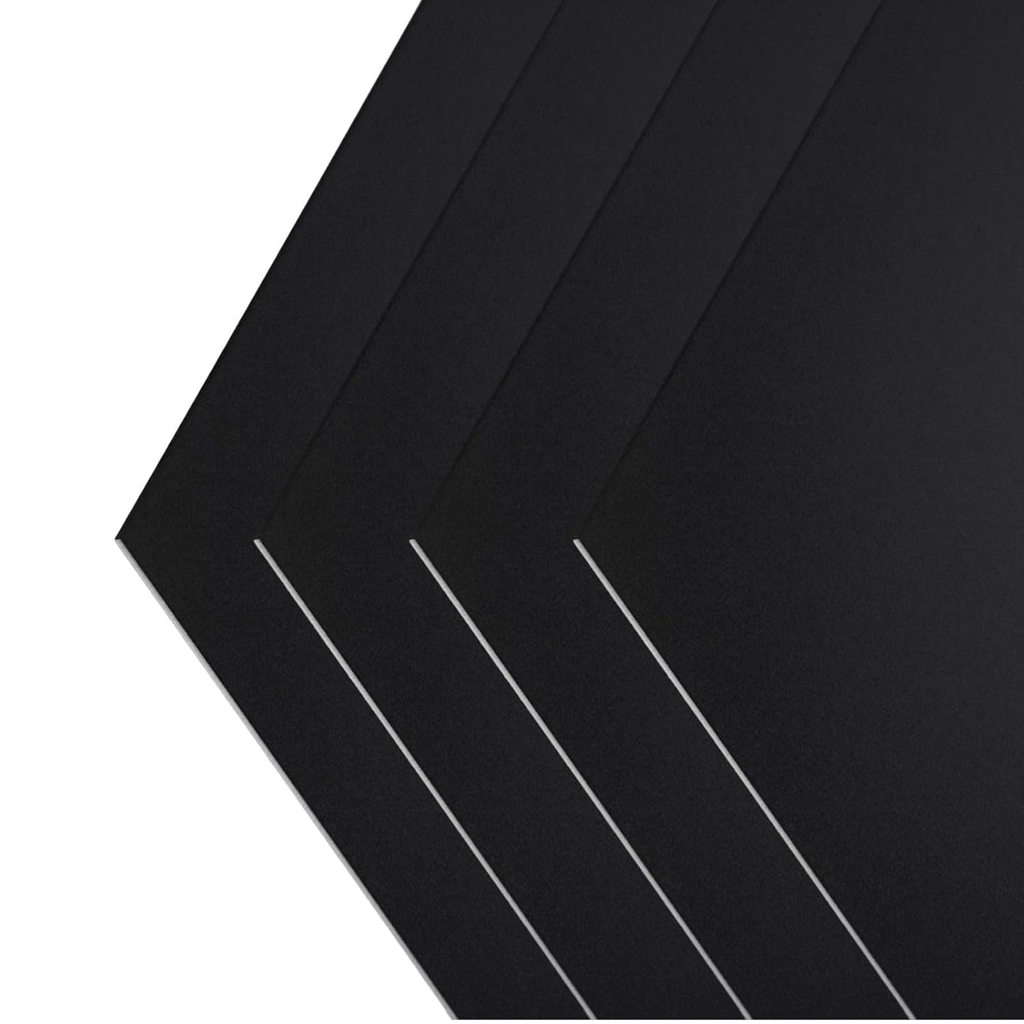 4PCS 6 x 12 x 1/25 (0.04”) Inch Anodized Aluminum Sheet, Black Aluminum Engraving Blanks, 1MM Thin Metal Plates for Laser Engraving, Crafting, DIY, House Decoration