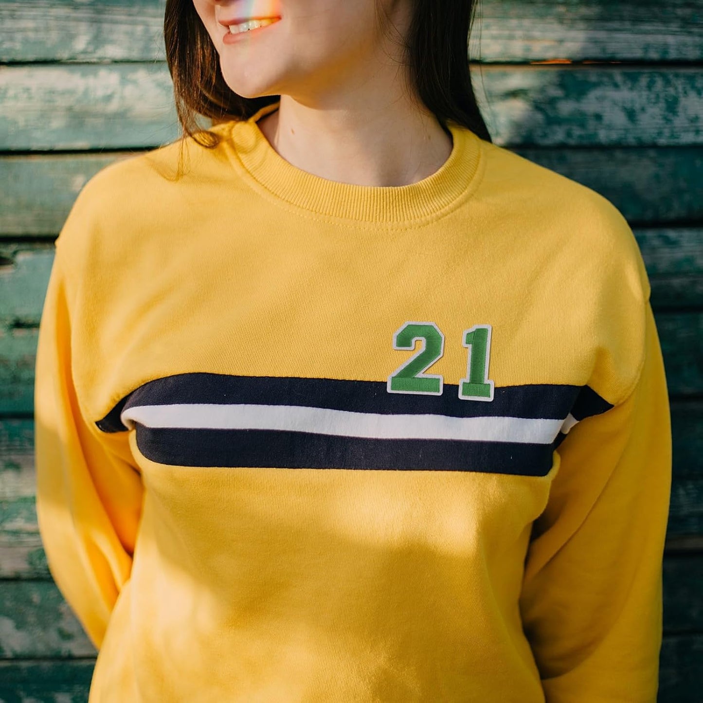 Number Iron On Patches, Numbers 0-9 Embroidery Applique Patch, DIY Decorative Heat Press Patches for Clothing Jeans Jackets Backpacks Hats (Green 50 Pcs)