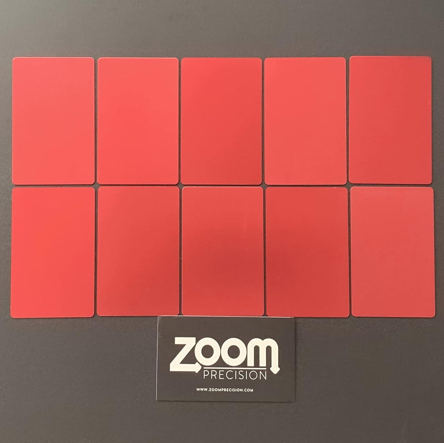 Metal Engraving Blanks for Etching w/Silhouette Cameo 4 Pro Plus, Brother Scan and Cut, Maker, Explore Air 2 or Laser Engraving Blanks - Anodized Aluminum Sheet Metal & Plates for Crafting- 10 Pack