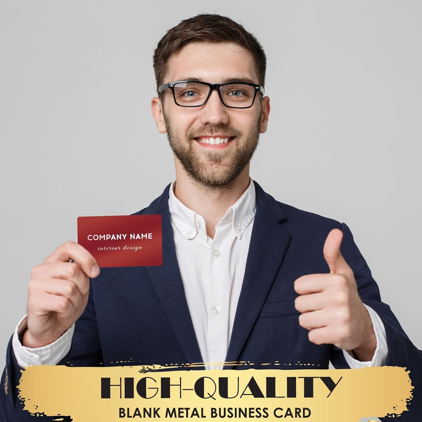 weparmeety 100 Pcs Metal Engraving Blanks Aluminum Sheet Laser Engraving Business Card Multipurpose Engraving DIY Gift Cards 86 x 54 x 0.21 mm (Red)