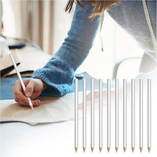 Sewing Marking Pencils for Fabric Tailor Mark Pencil Fabric Chalk Pencils Marking and Tracing Tools 10pcs