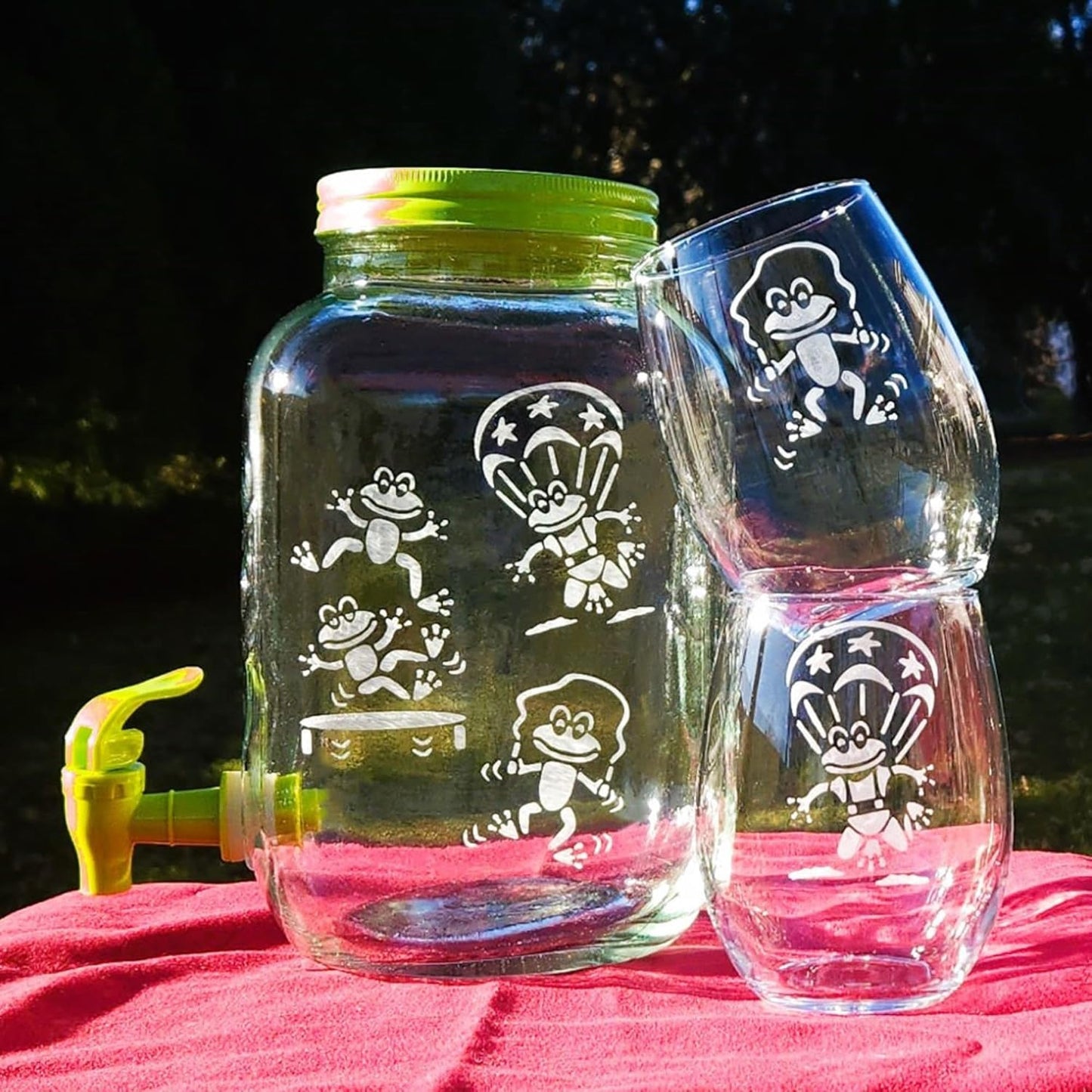 Over'N'Over Reusable Glass Etching Stencils – Durable Self-Stick Designs for Glass, Mirrors, and Ceramics with Armour Etch Cream – 5” x 8” Stencil Sheet - Sweet Homestead