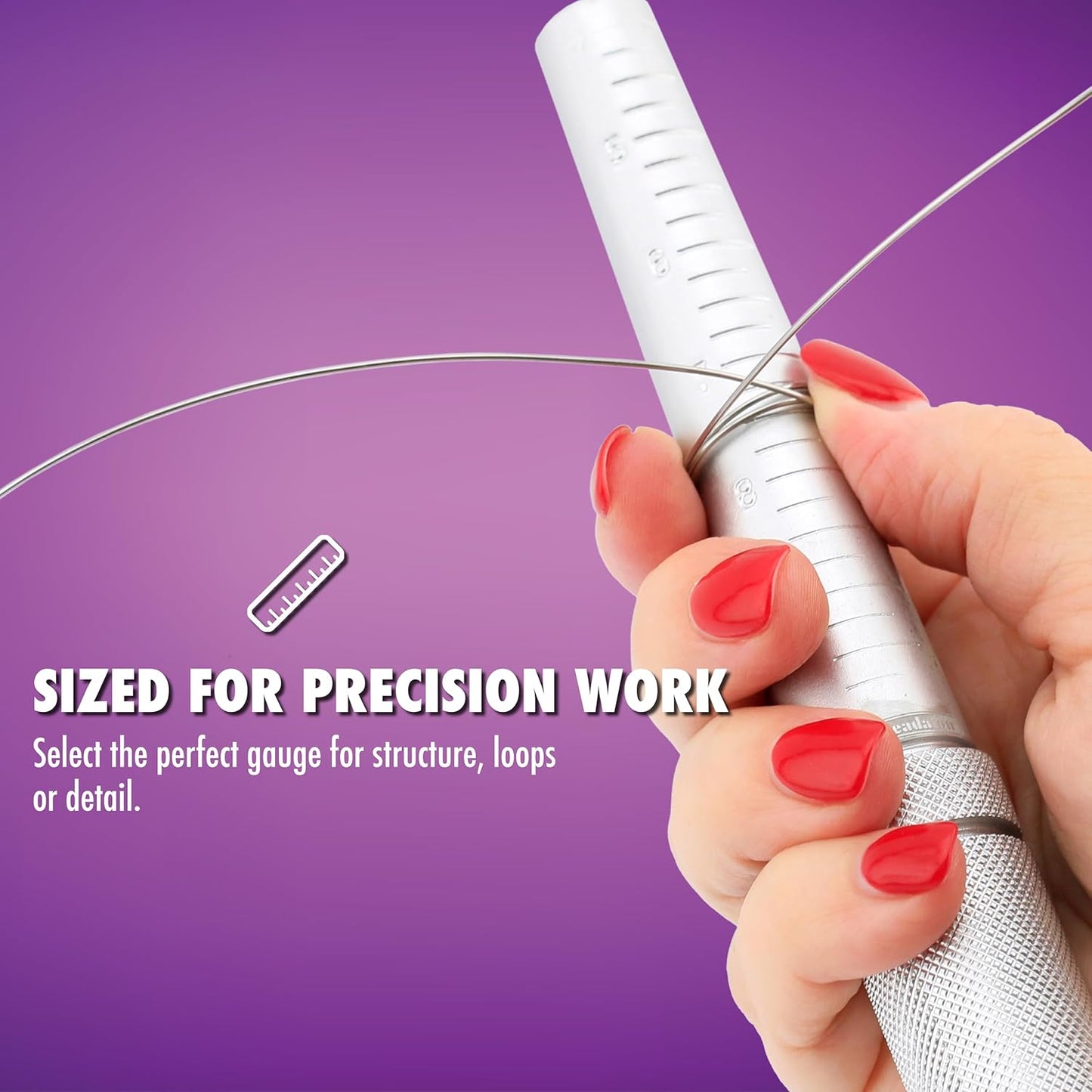 Artistic Wire, 24 Gauge / .51 mm Stainless Steel Craft Wire, Round Twist, 10 yd / 9.14 m